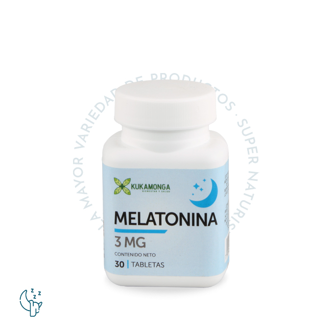 Melatonina 3 mg 30 Tabletas