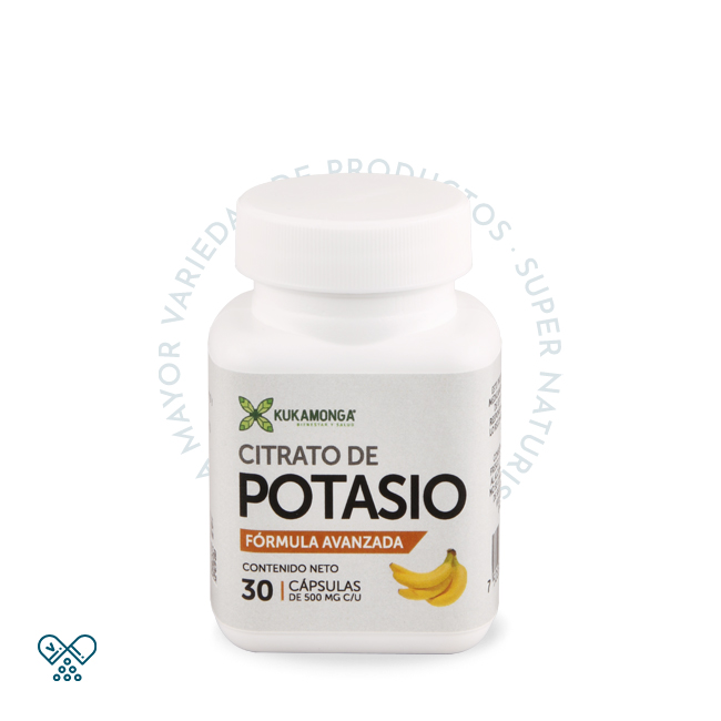 Citrato de Potasio 30 Cápsulas