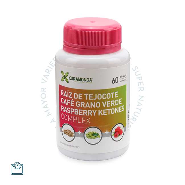 Complex Raíz de Tejocote Café Verde 60 Cápsulas