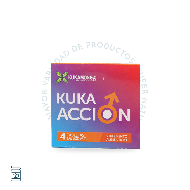 Kuka Acción 4 Tabletas de 500 mg