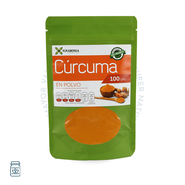 Cúrcuma pura en Polvo 100 gr