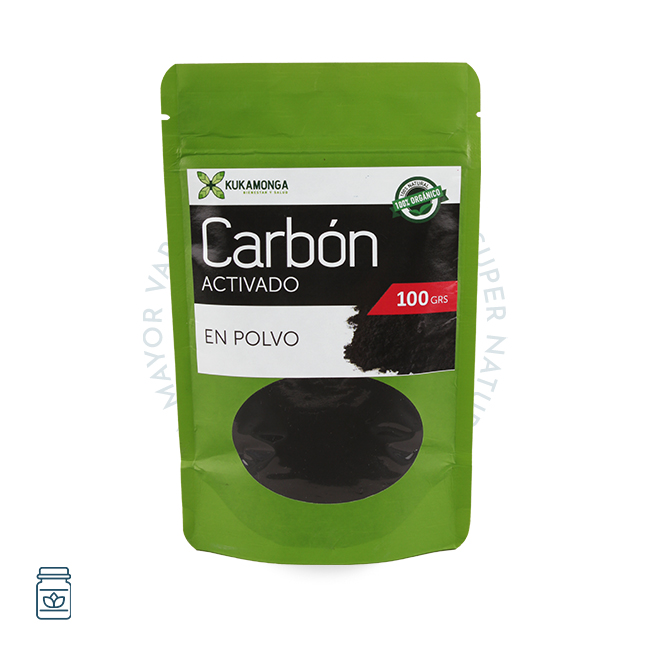Carbón Activado en polvo 100 gr